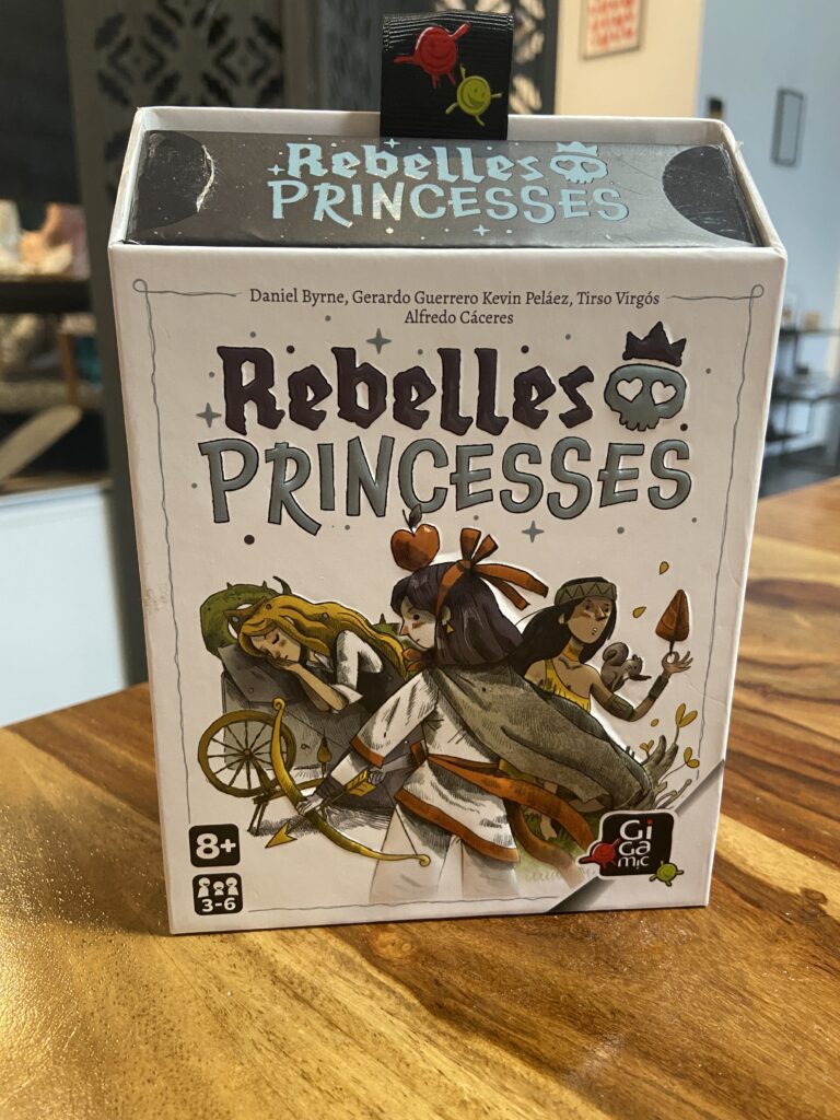 BOÎTE DE JEU - REBELLES PRINCESSES