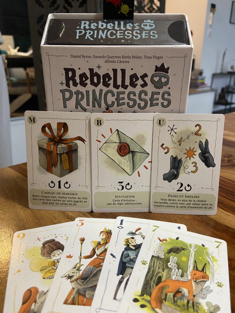CARTES DE JEU - REBELLES PRINCESSES
