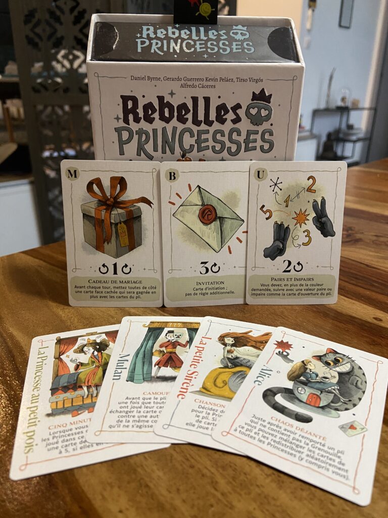 CARTES POUVOIRS - REBELLES PRINCESSES
